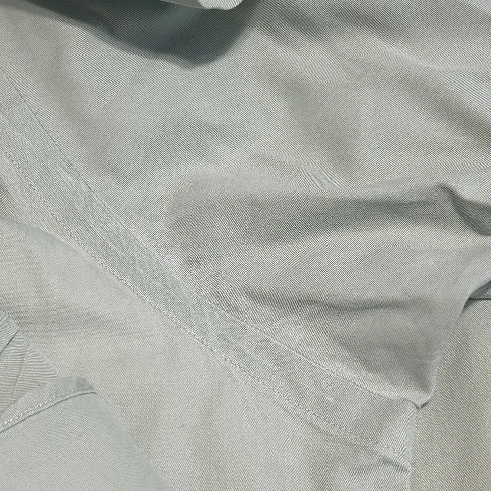 Polo Ralph Lauren Shirt Adult 2XL Light Green Blake‎  Linen Short Sleeve